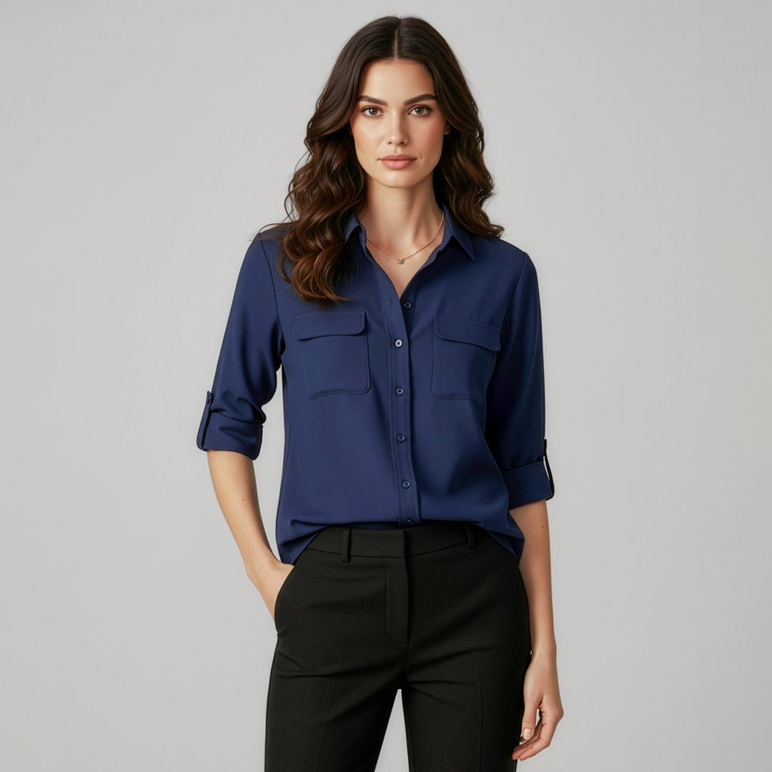 Biz Collection The Madison Shirt | Ladies | Long Sleeve Shirts & Tops