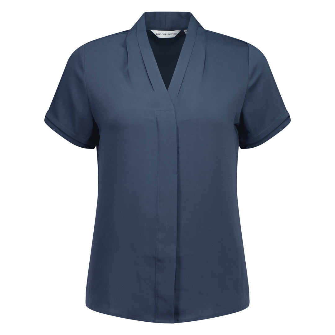 House of Uniforms The Madison Shirt | Ladies | Short Sleeve Biz Collection