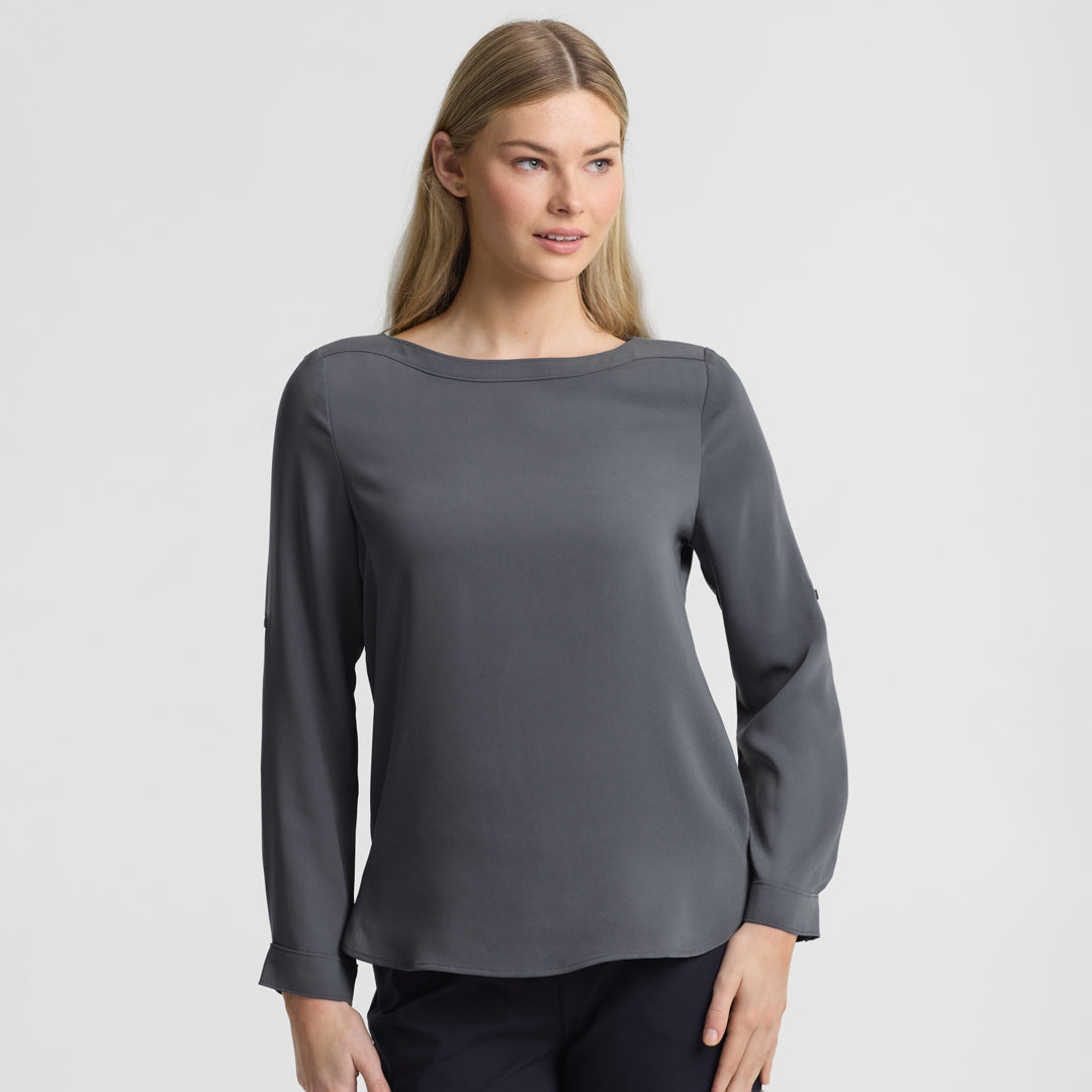 Biz Collection The Madison Boatneck | Ladies | Long Sleeve Shirts & Tops