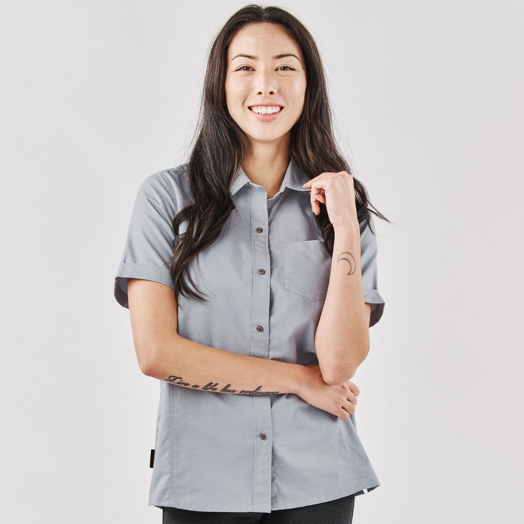 House of Uniforms The Skeena Shirt | Ladies | Short Sleeve Stormtech