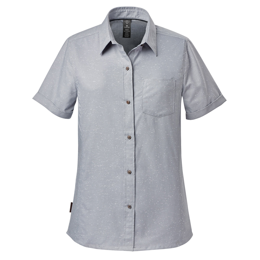 House of Uniforms The Skeena Shirt | Ladies | Short Sleeve Stormtech Zinc