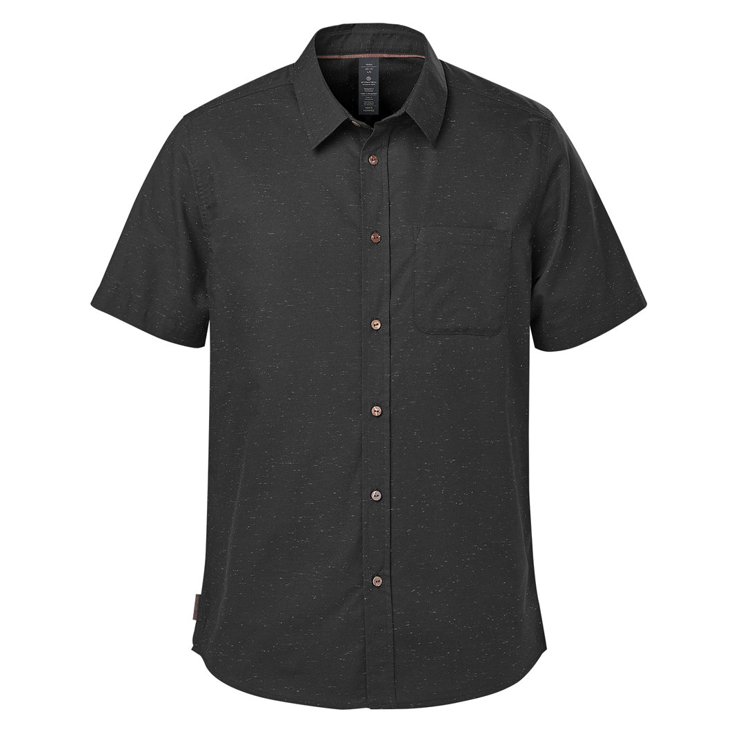 House of Uniforms The Skeena Shirt | Mens | Short Sleeve Stormtech Black