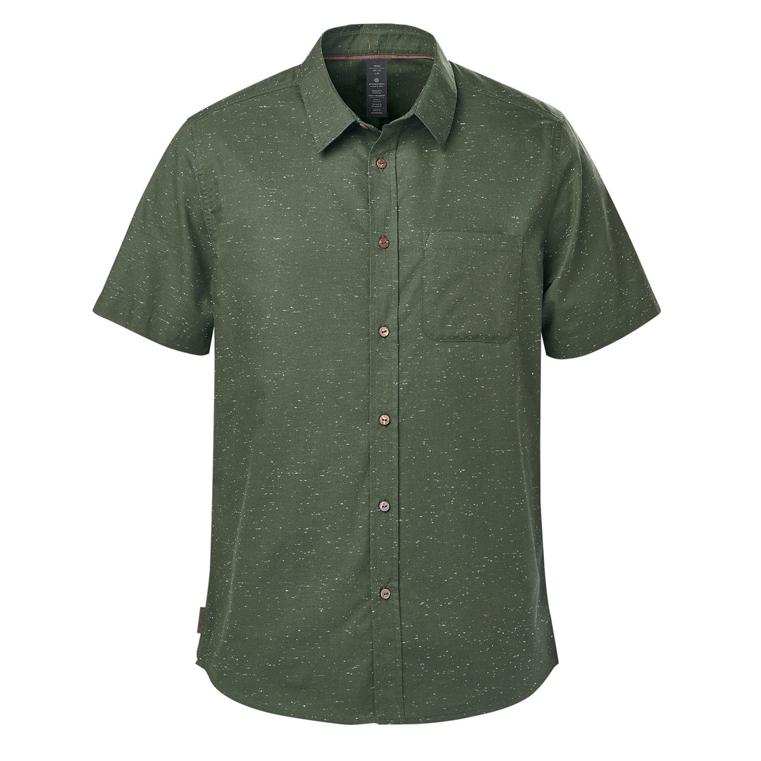 House of Uniforms The Skeena Shirt | Mens | Short Sleeve Stormtech Earth