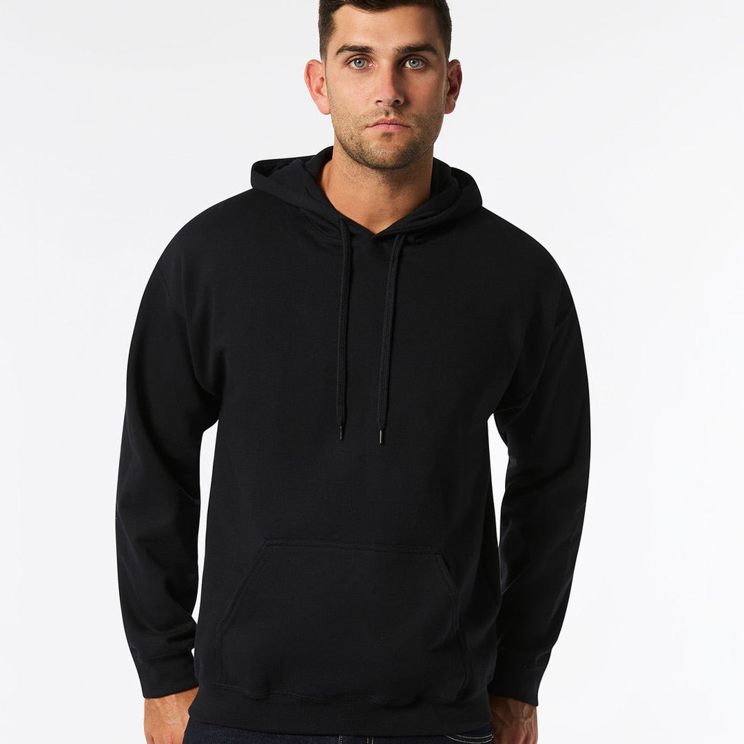 House of Uniforms The Softstyle Hoodie | Adults Gildan Black