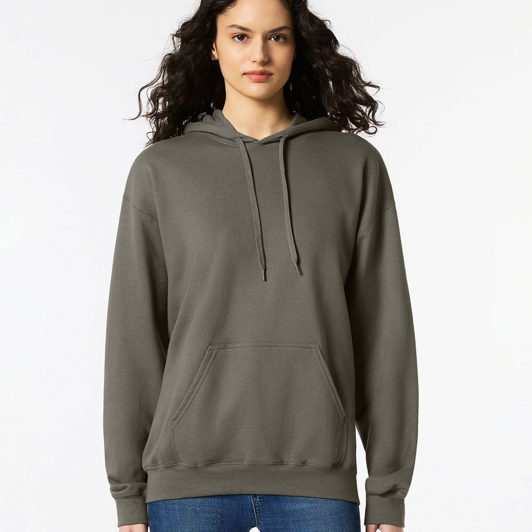House of Uniforms The Softstyle Hoodie | Adults Gildan Charcoal