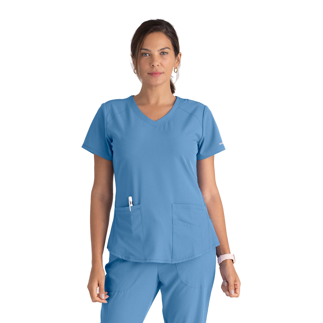 House of Uniforms The Vitality Breeze Scrub Top | Ladies | Skechers by Barco Skechers by Barco Ciel