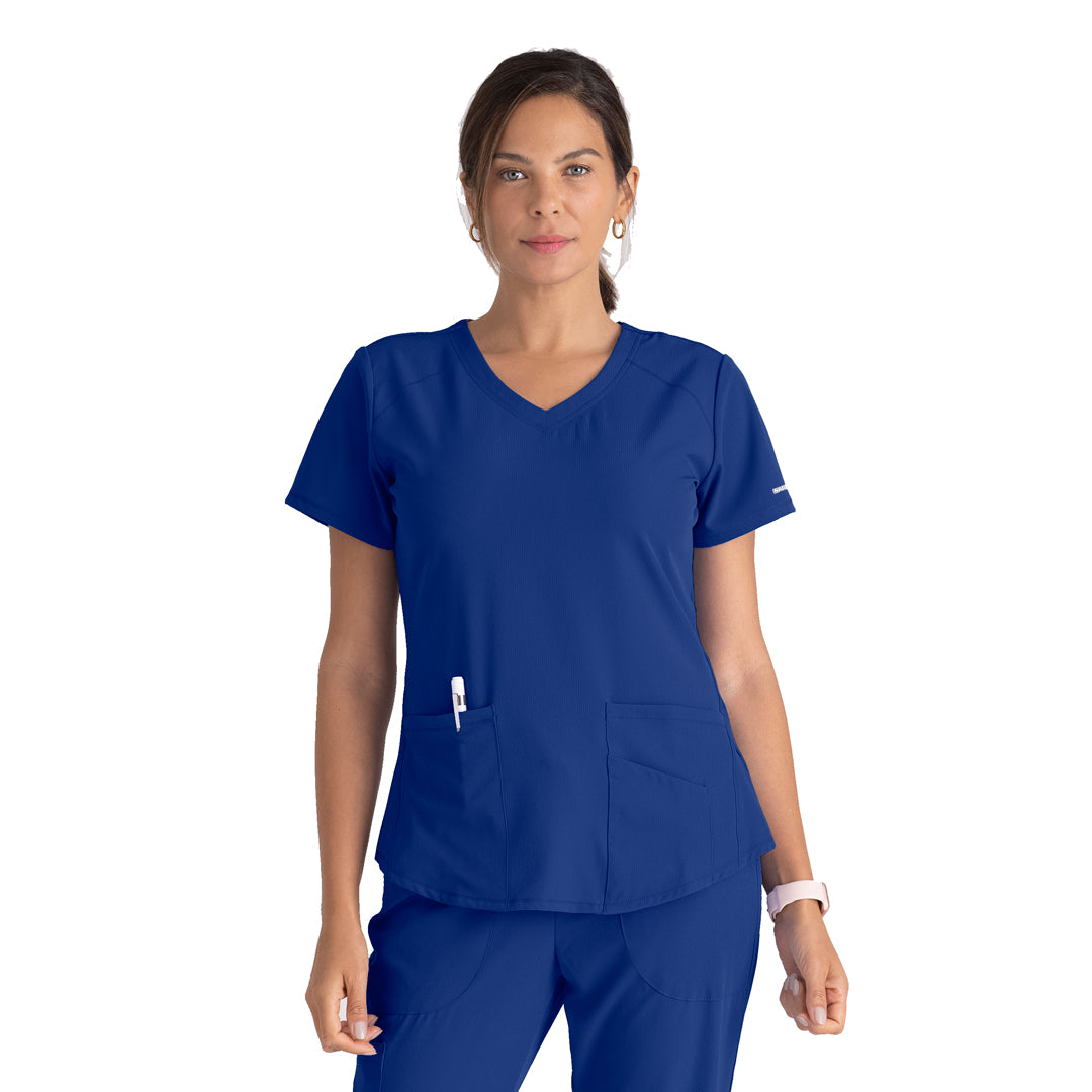 House of Uniforms The Vitality Breeze Scrub Top | Ladies | Skechers by Barco Skechers by Barco Galaxy