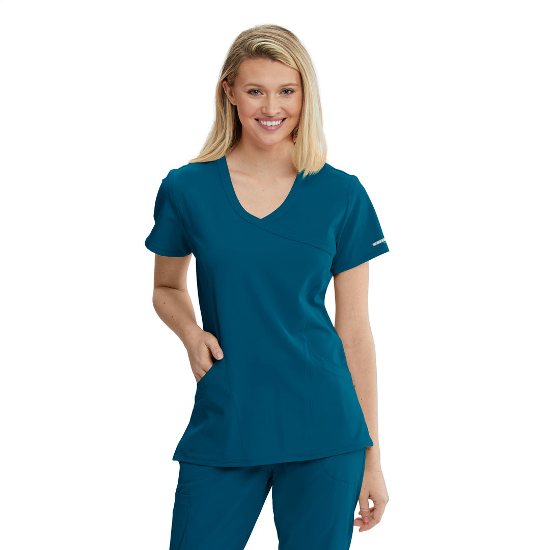House of Uniforms The Reliance Scrub Top | Ladies | Skechers by Barco Skechers by Barco Bahama