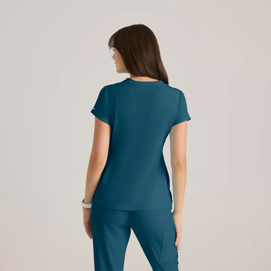 House of Uniforms The Coast Scrub Top | Ladies | Skechers by Barco Skechers by Barco