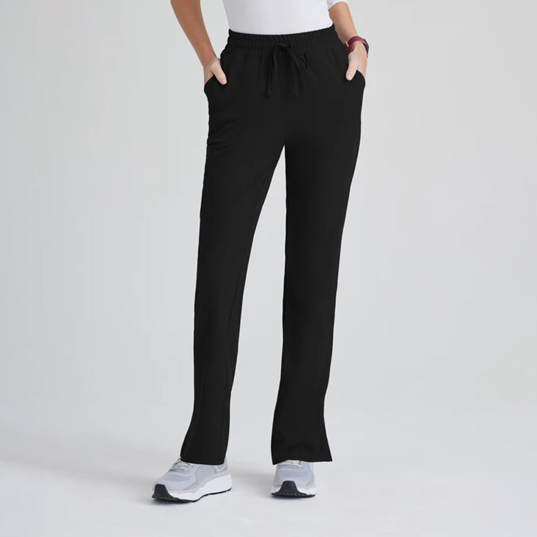 House of Uniforms The Gamma Scrub Pant | Regular | Ladies | Skechers Skechers by Barco Black