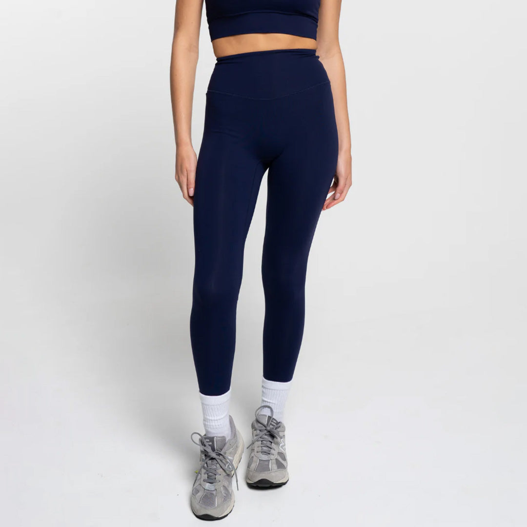 House of Uniforms The Staple Legging 2.0 | Ladies | Full Length Active Basics Marine