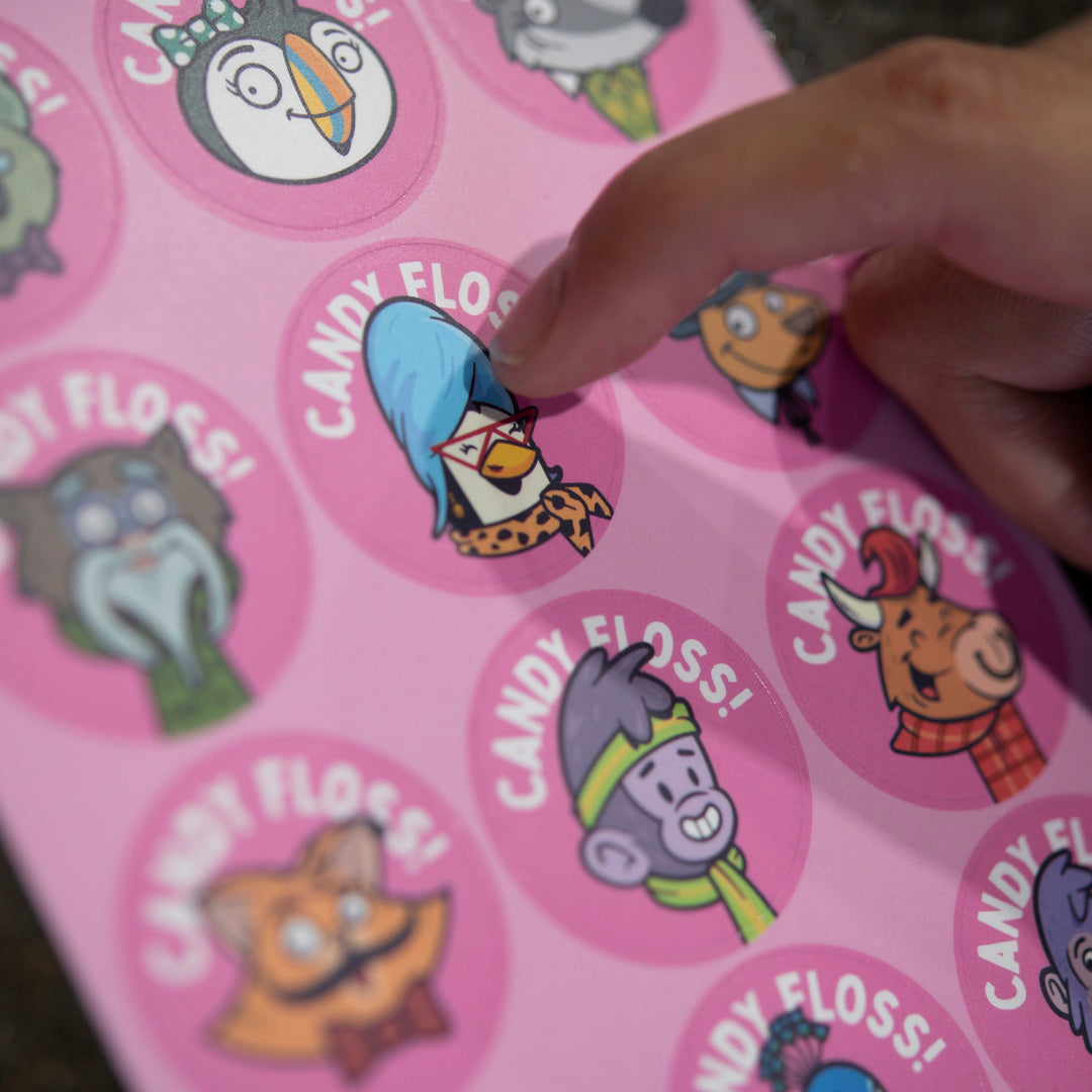 HOUville The HOUville Scratch N Sniff Stickers Promotional Products