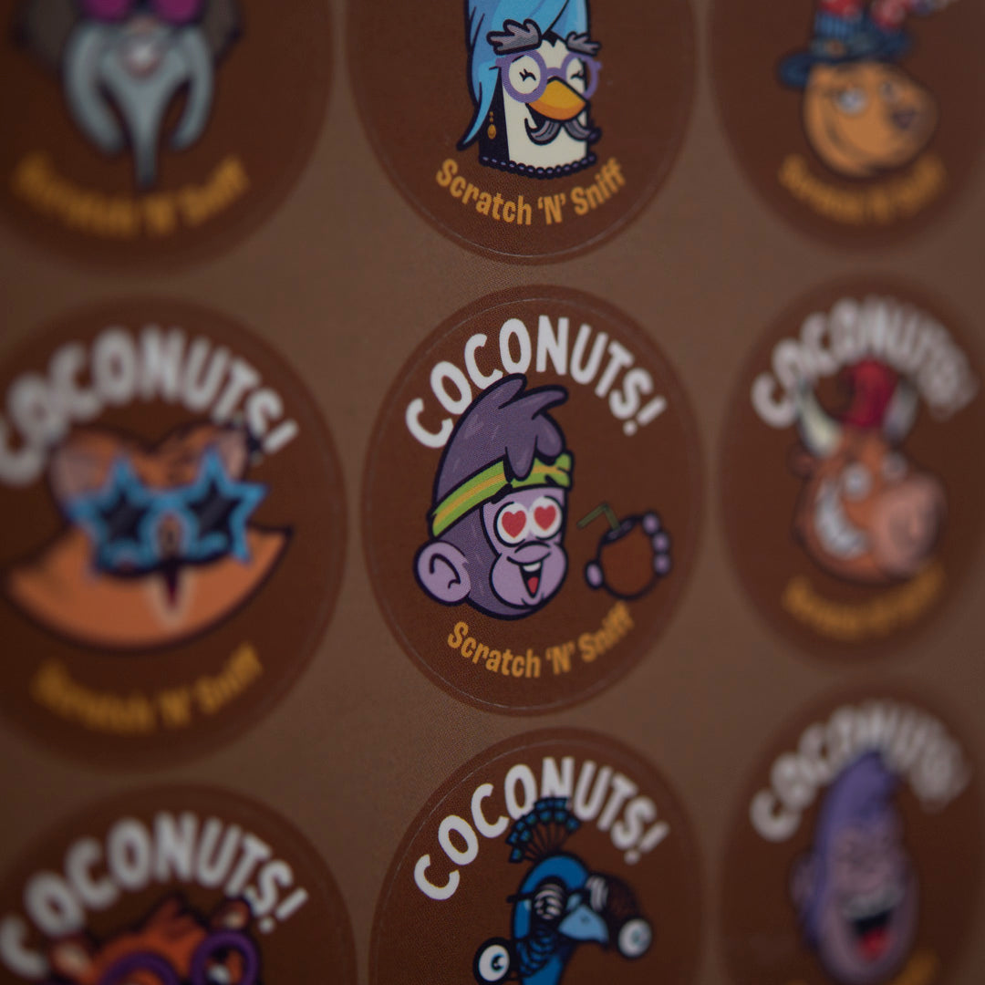 HOUville The HOUville Scratch N Sniff Stickers Promotional Products