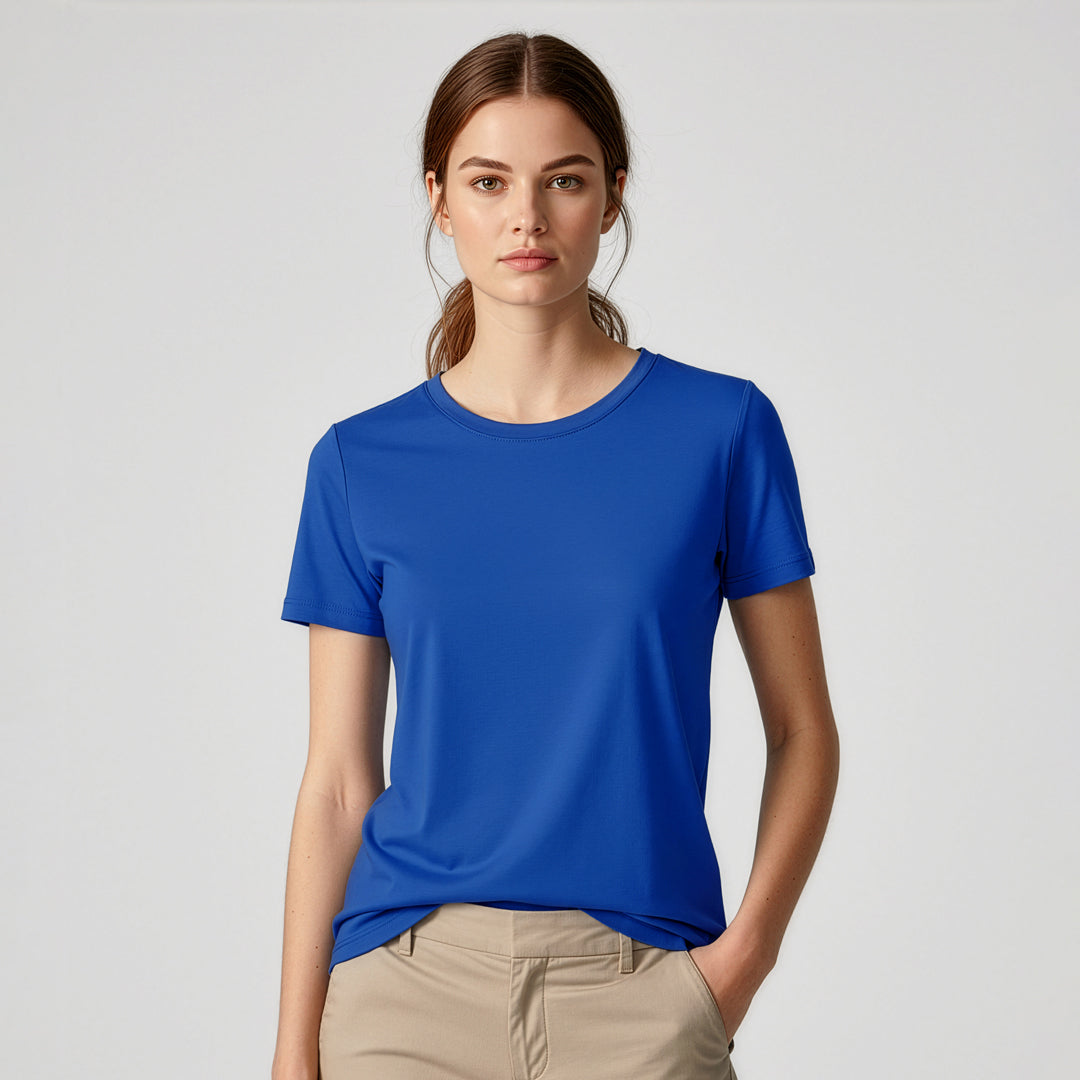 Biz Collection The Ice Tee | Ladies | Short Sleeve | Light Colours Shirts & Tops