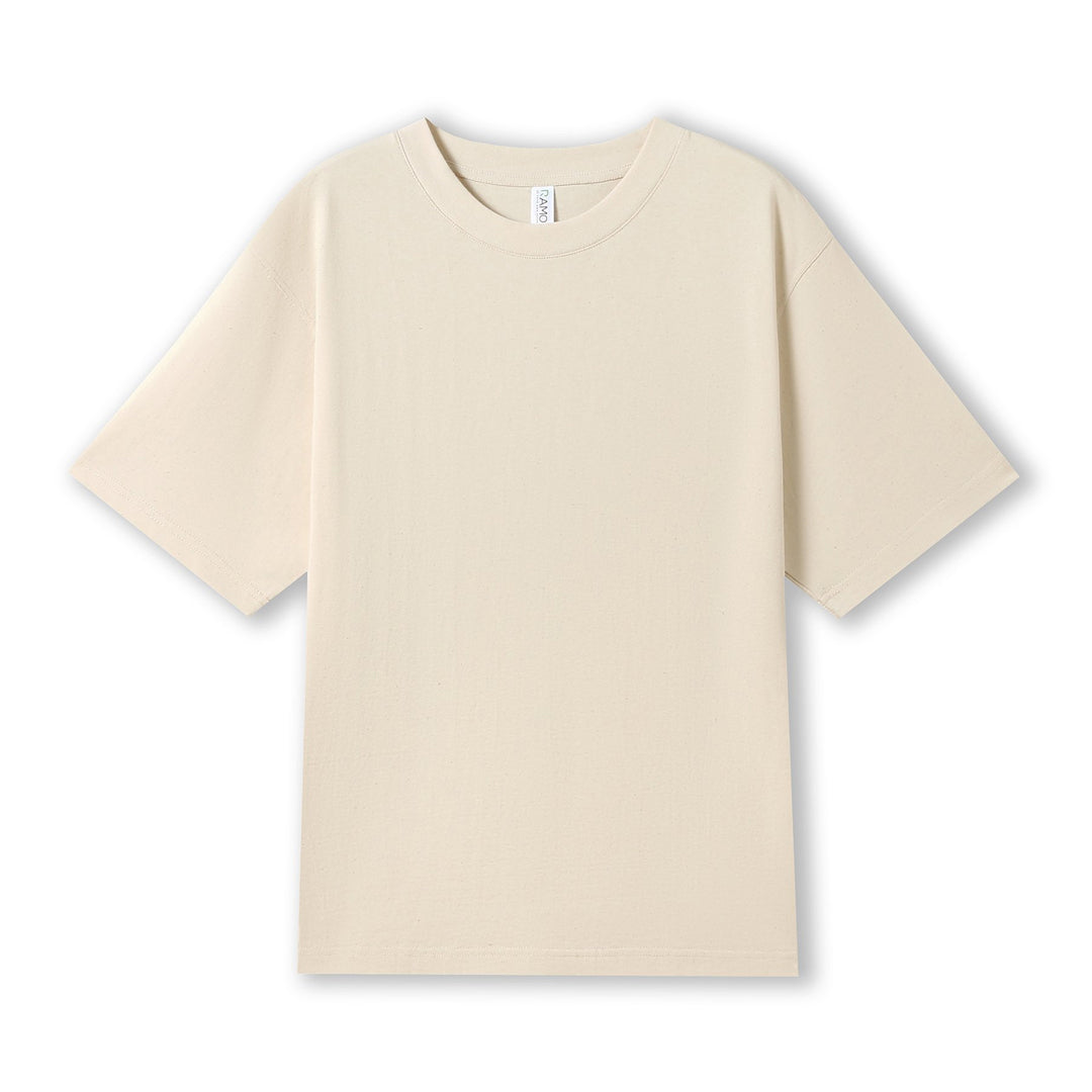 House of Uniforms The Oversized Easy Fit Tee | Adults Ramo Natural