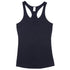 House of Uniforms The Cotton Racer Back Singlet | Ladies Ramo Navy
