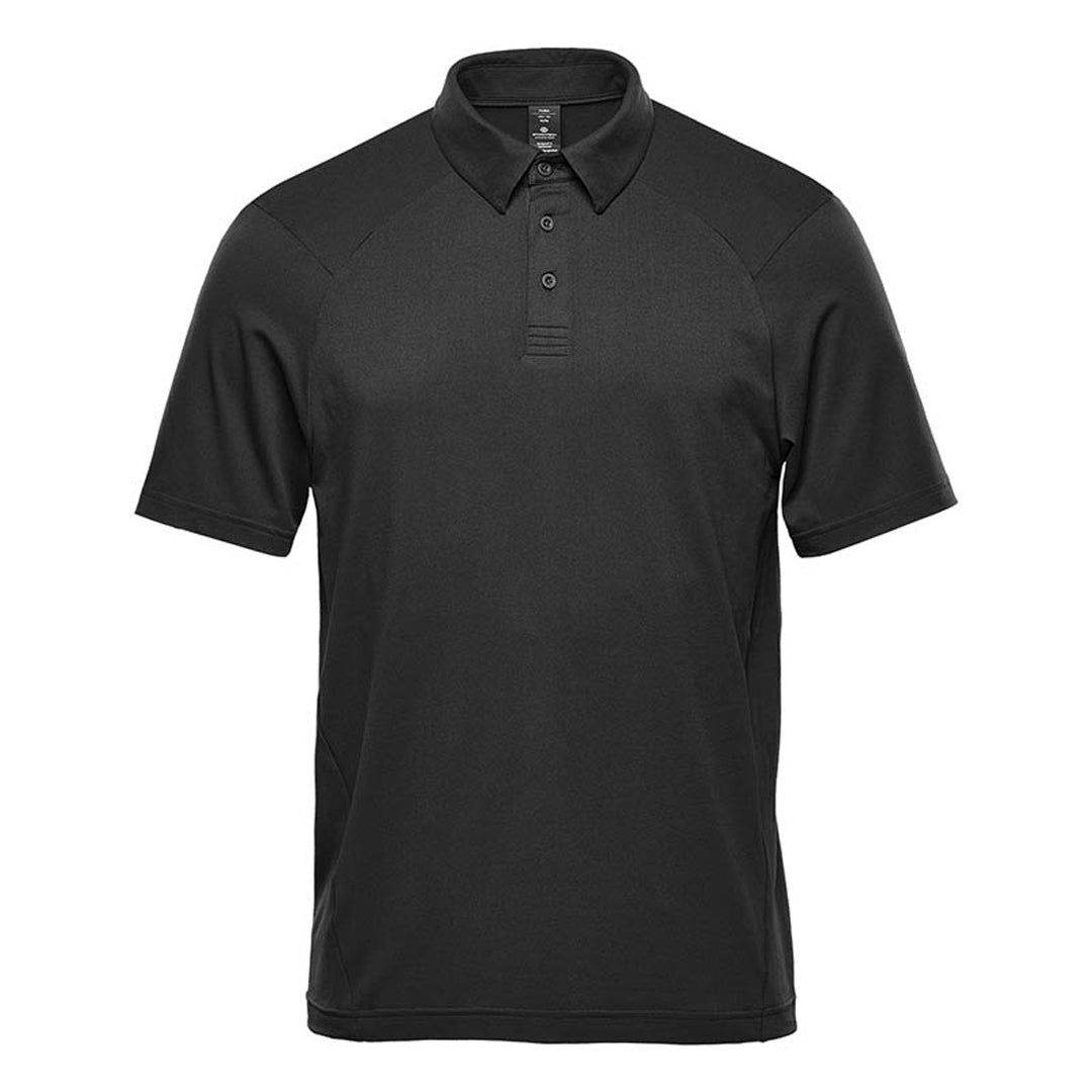 House of Uniforms The Camino Polo | Mens | Short Sleeve Stormtech Black