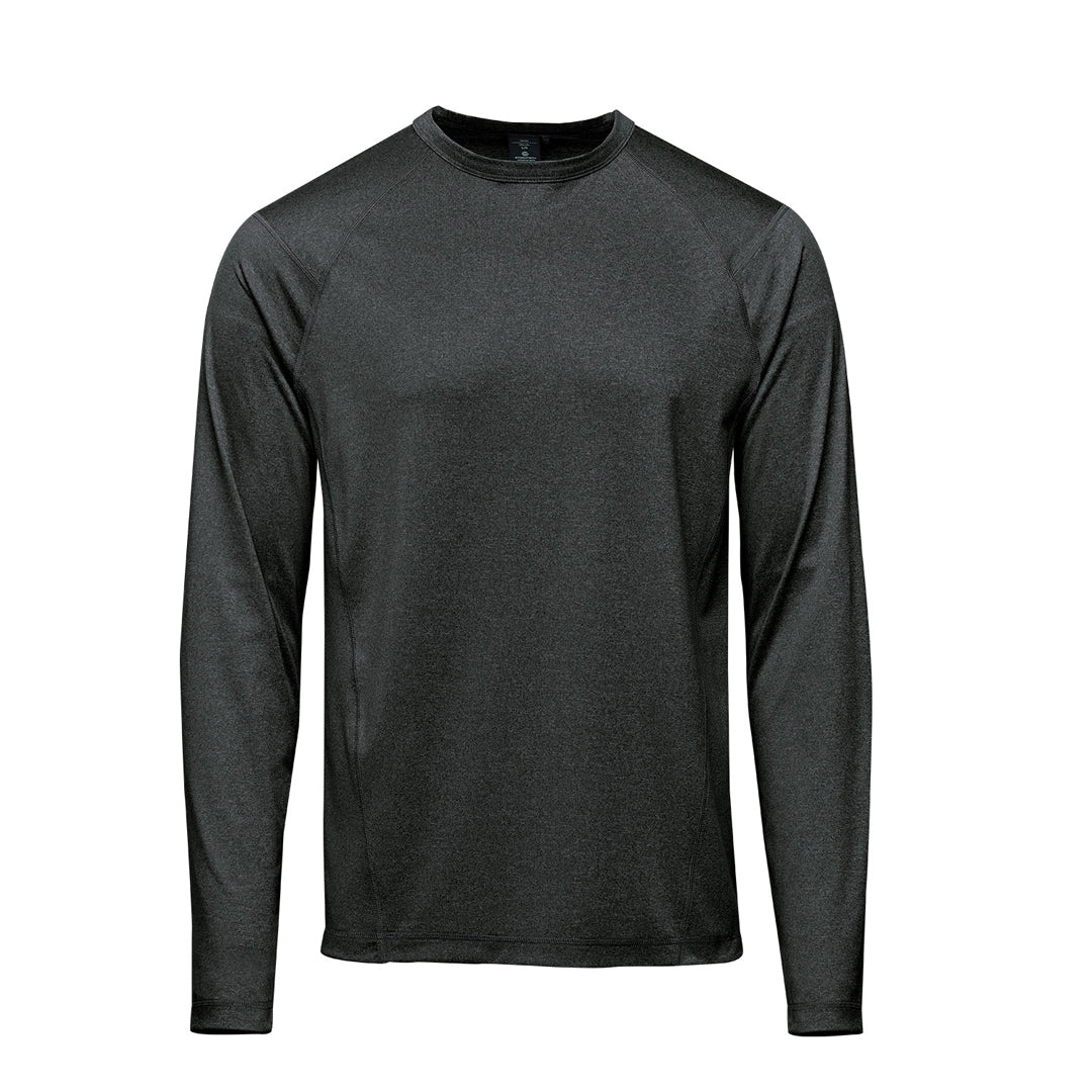 House of Uniforms The Volante Tee | Long Sleeve | Mens Stormtech Charcoal