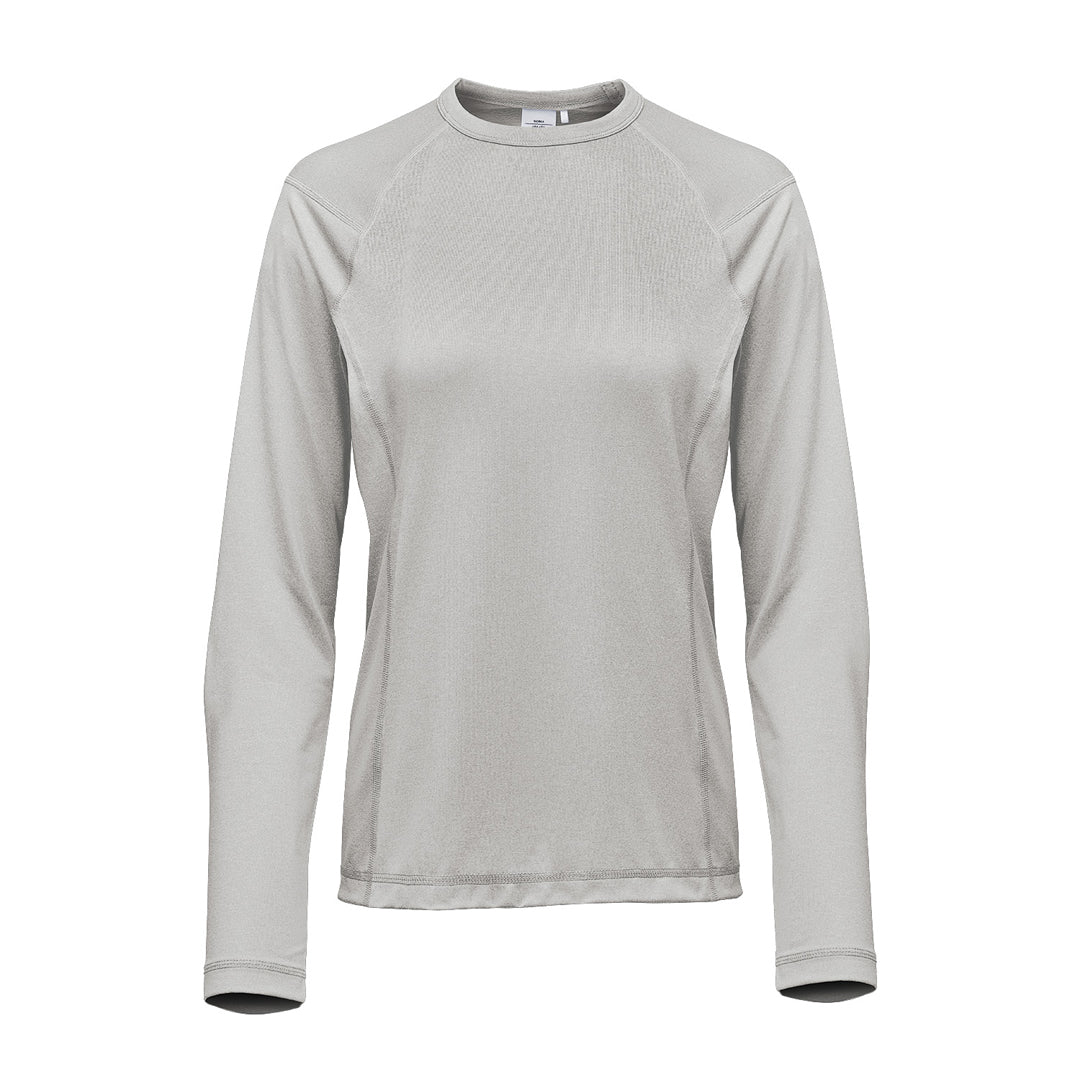 House of Uniforms The Volante Tee | Long Sleeve | Ladies Stormtech Ash