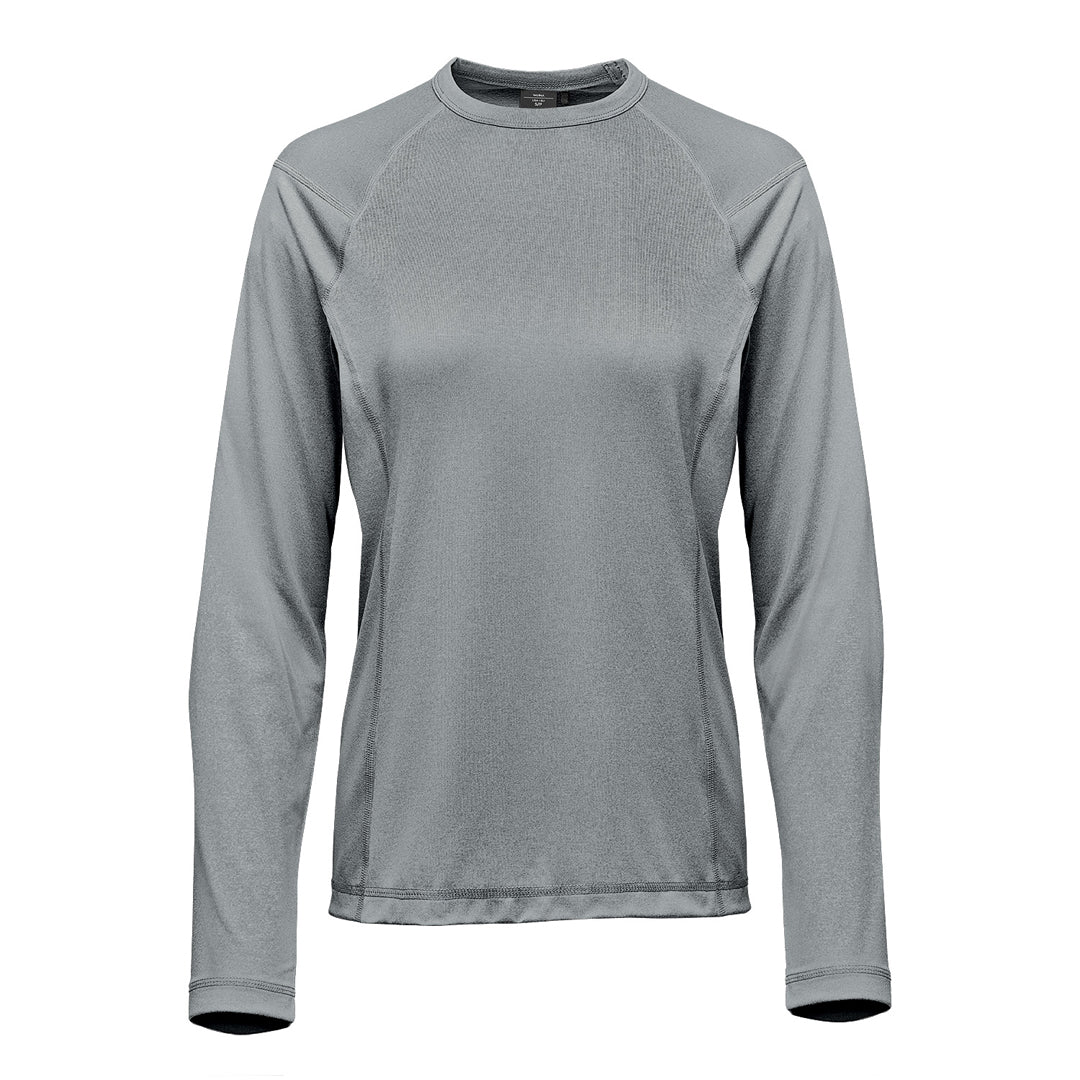 House of Uniforms The Volante Tee | Long Sleeve | Ladies Stormtech Granite-as