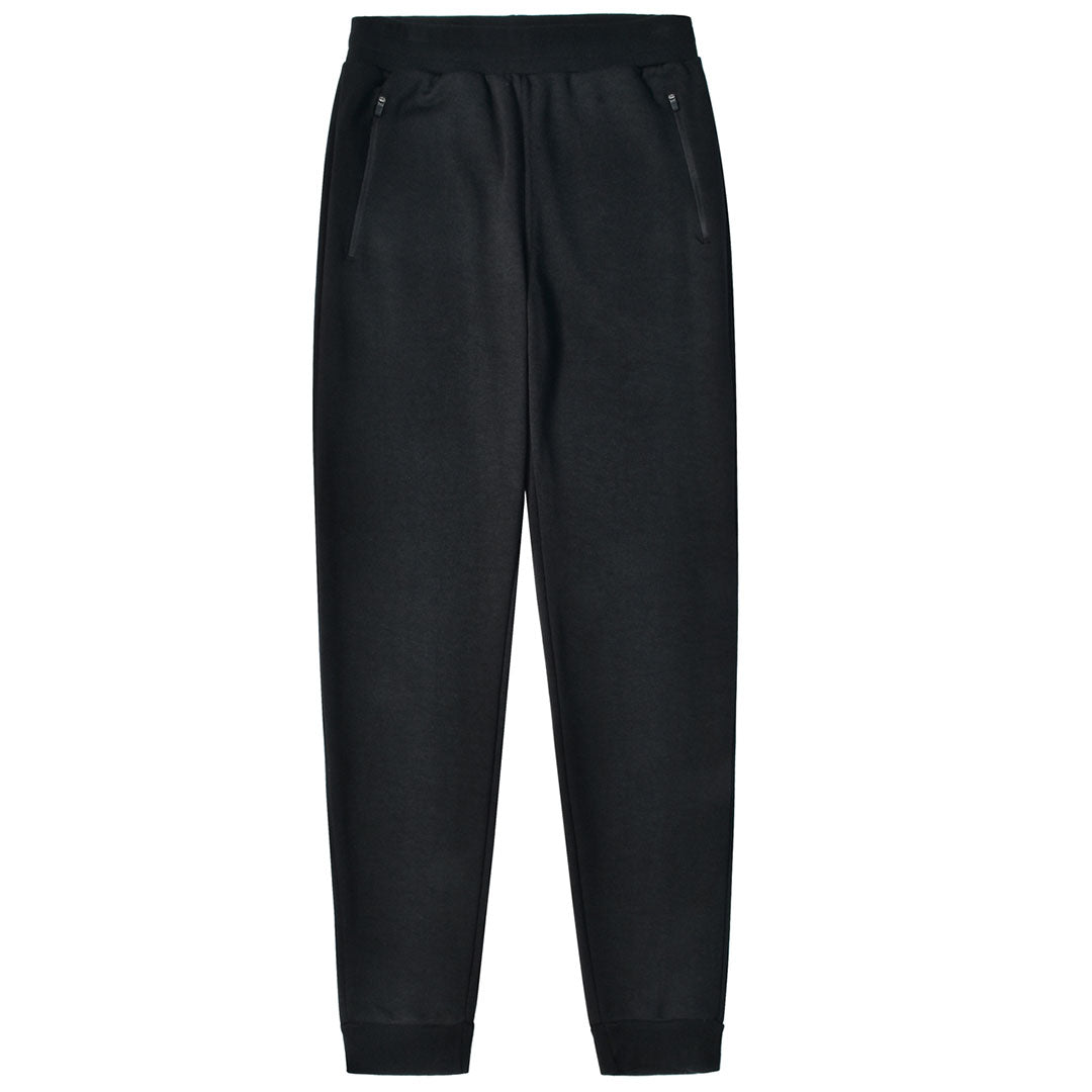 House of Uniforms The French Terry Track Pants | Adults Winning Spirit Black