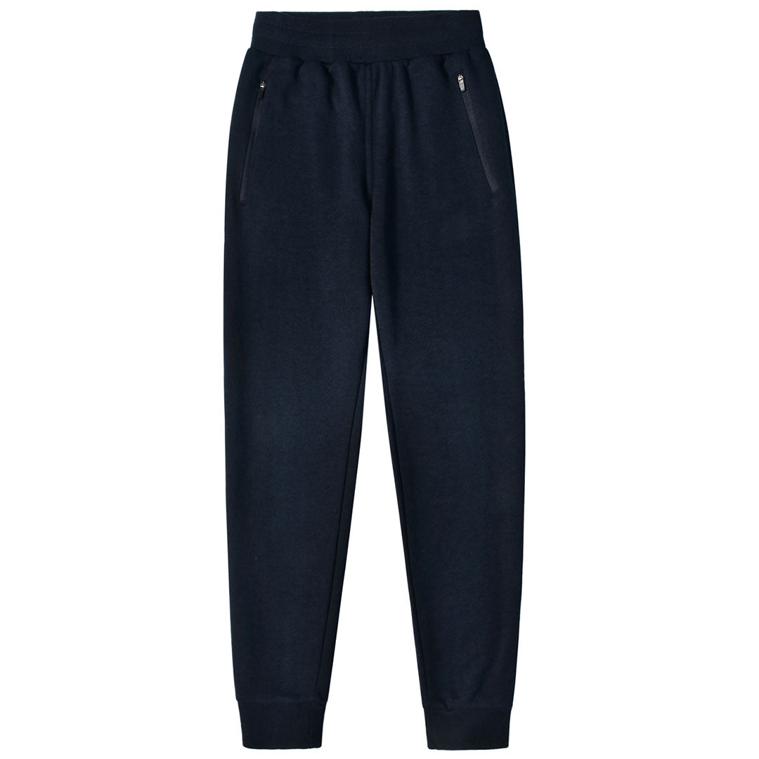 House of Uniforms The French Terry Track Pants | Kids Winning Spirit Navy