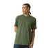 House of Uniforms The Track Tee | Adults American Apparel Olive-gr