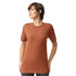 House of Uniforms The Track Tee | Adults American Apparel Rust