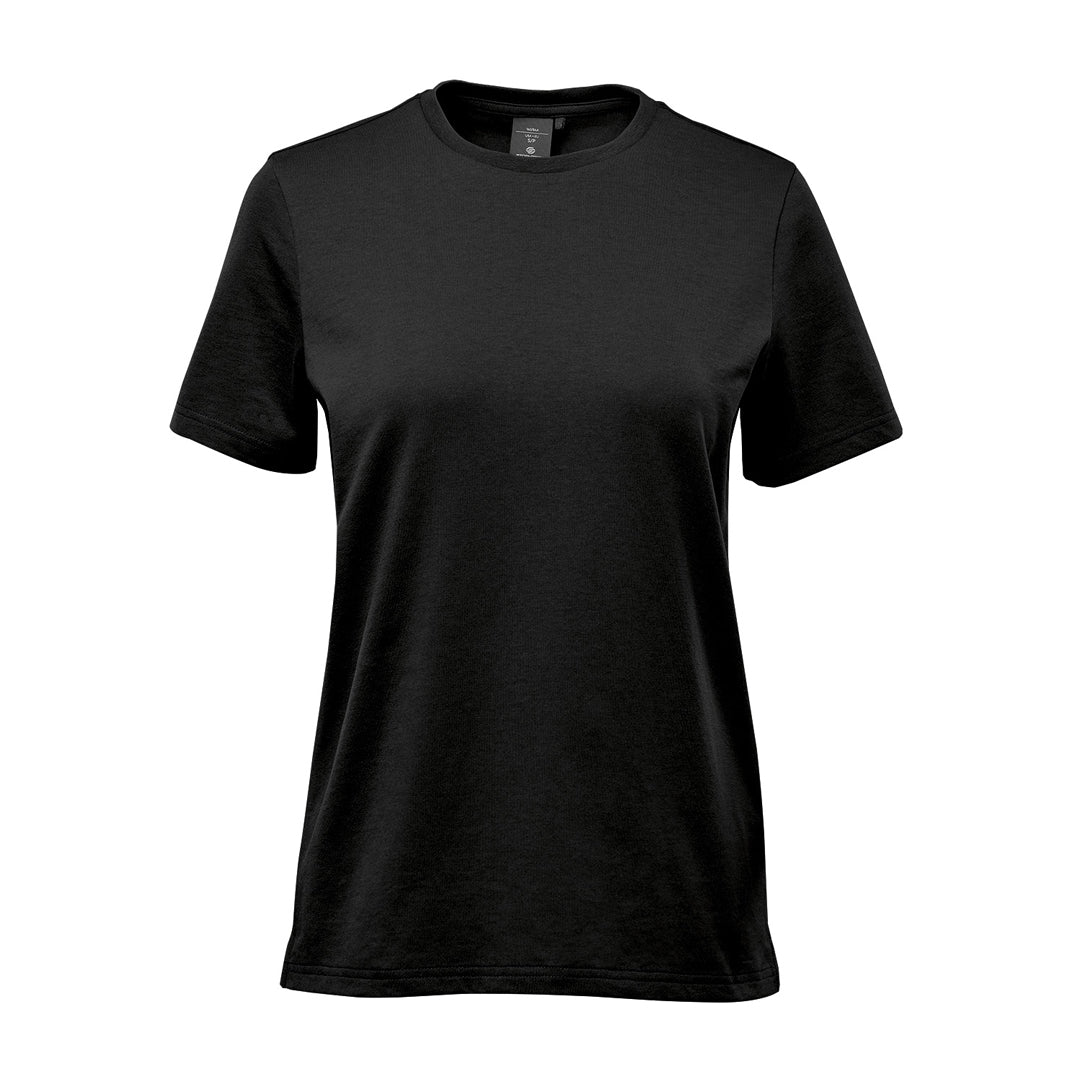 House of Uniforms The Oasis Tee | Ladies Stormtech Black