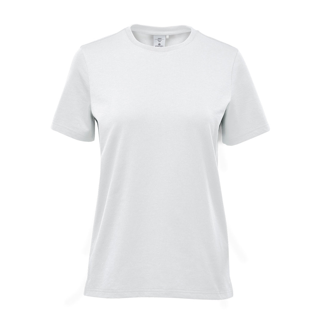 House of Uniforms The Oasis Tee | Ladies Stormtech White