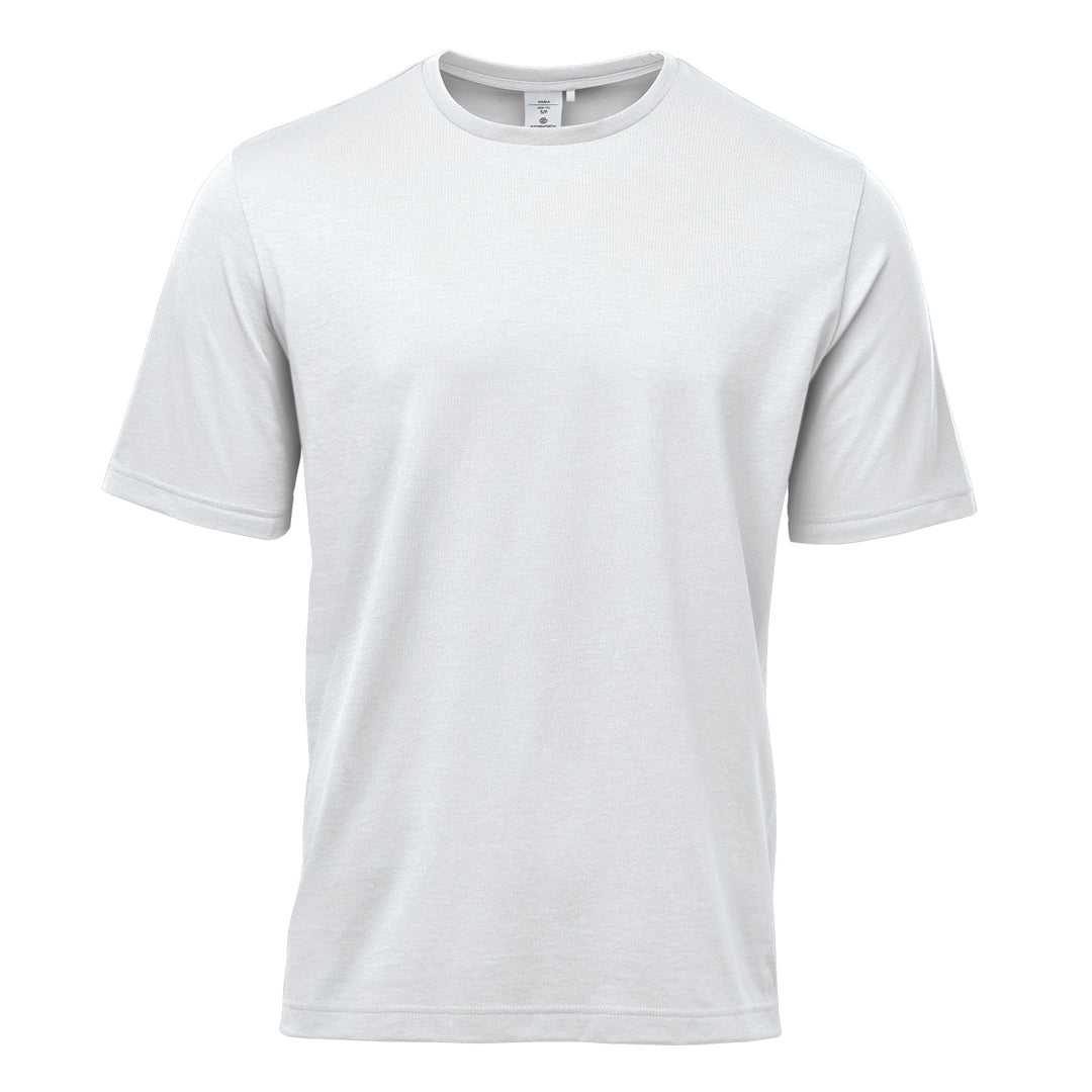 House of Uniforms The Settebello Tee | Short Sleeve | Mens Stormtech White