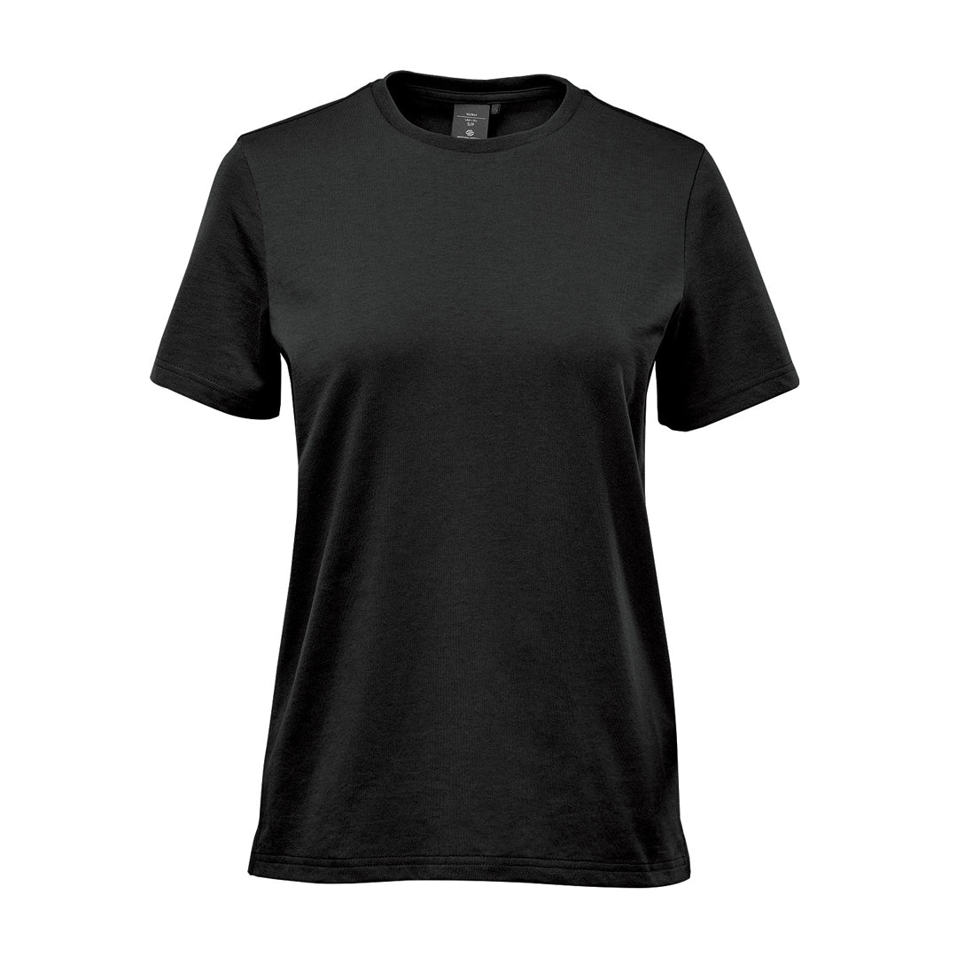 House of Uniforms The Settebello Tee | Short Sleeve | Ladies Stormtech Black