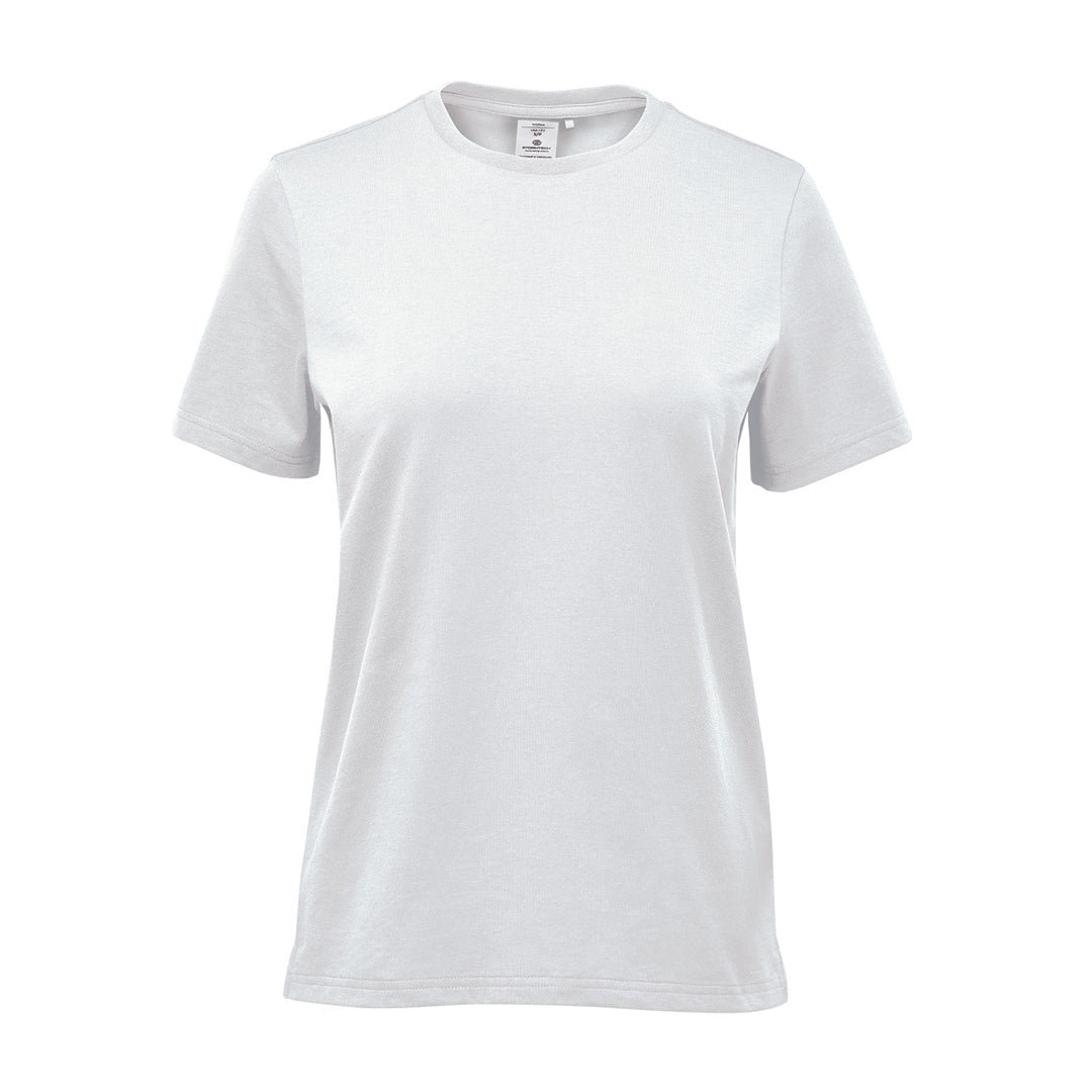 House of Uniforms The Settebello Tee | Short Sleeve | Ladies Stormtech White