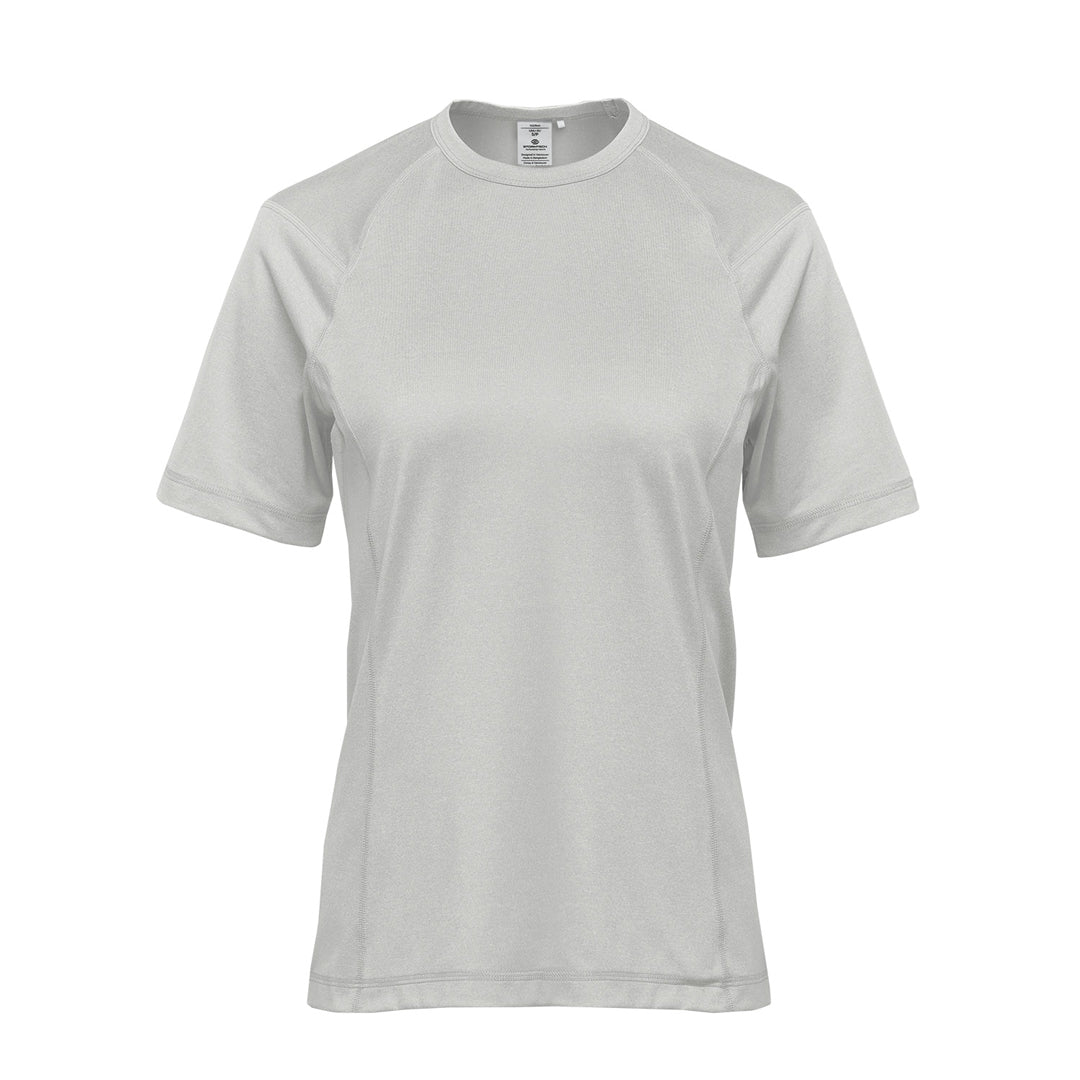 House of Uniforms The Volante Tee | Short Sleeve | Ladies Stormtech Ash