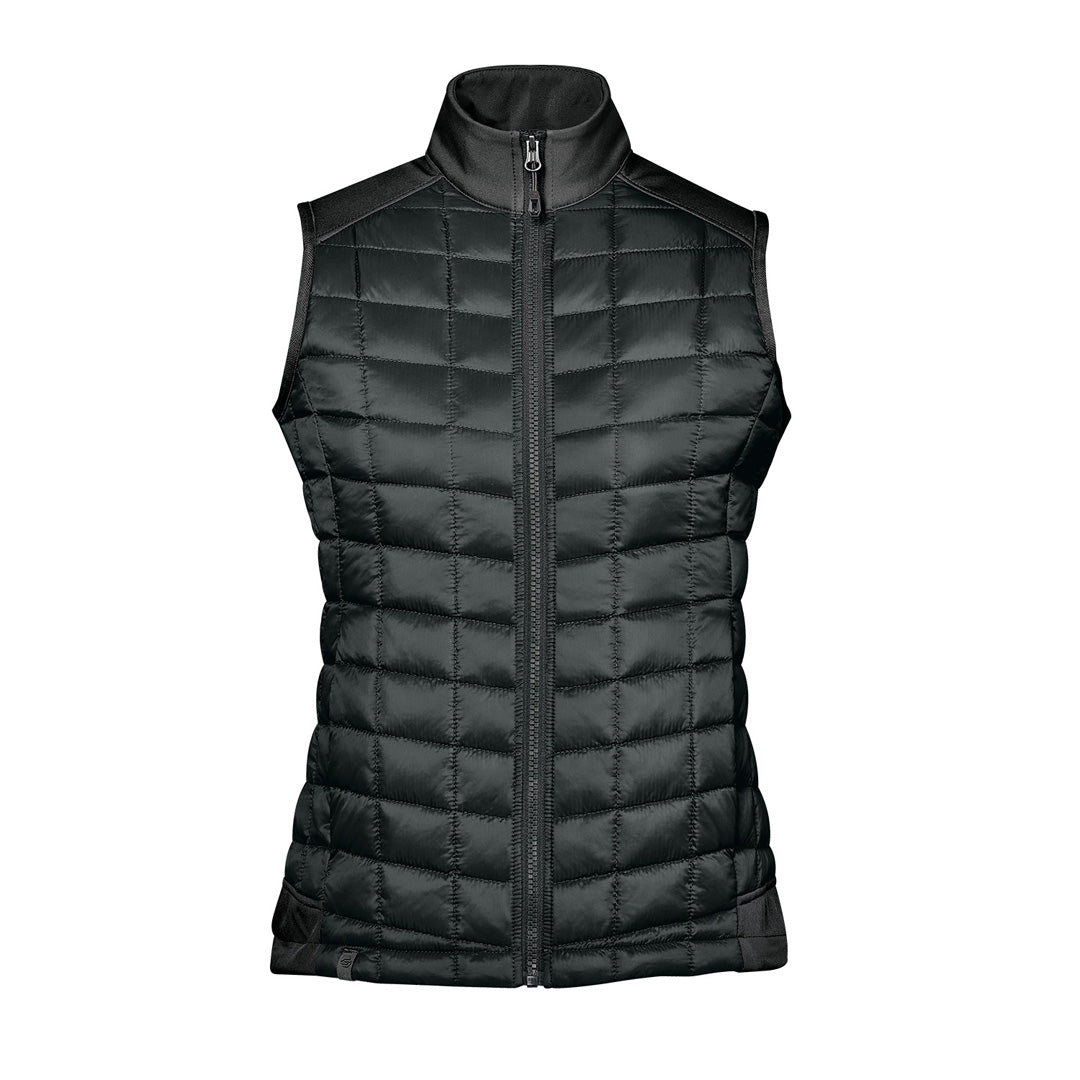 Stormtech The Appalachian Thermal Softshell Vest | Ladies Black Vests