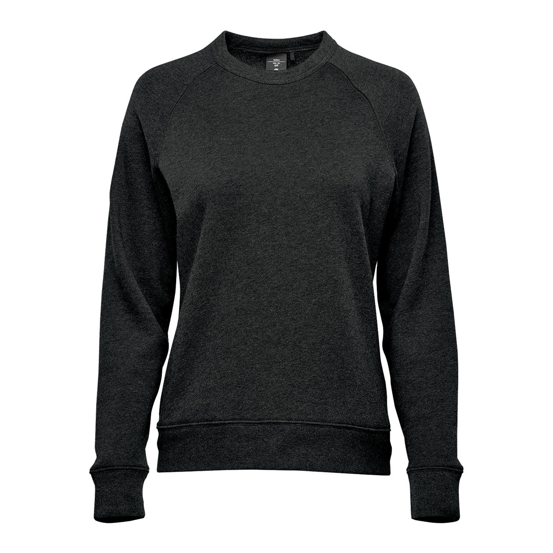 House of Uniforms The Monashee Crew Neck Jumper | Ladies Stormtech Black