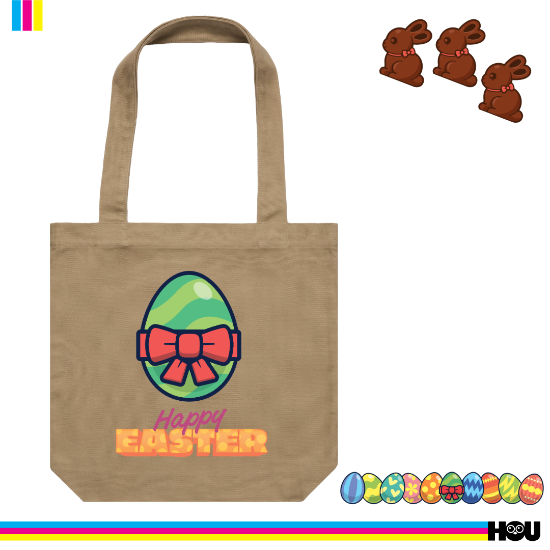 House of Uniforms The Personalised Easter Tote Bag House of Uniforms Khaki-as