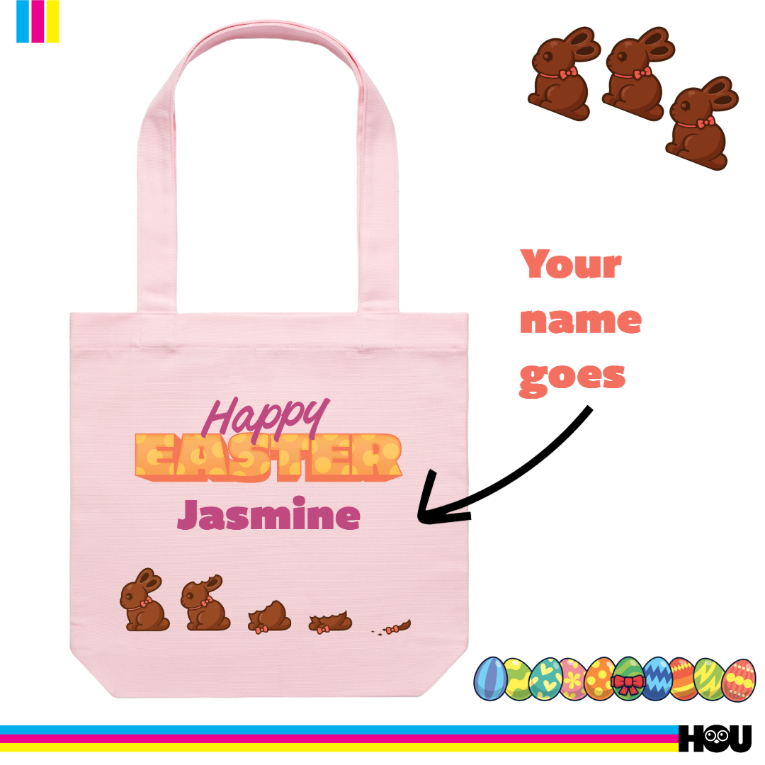 The Personalised Easter Tote Bag