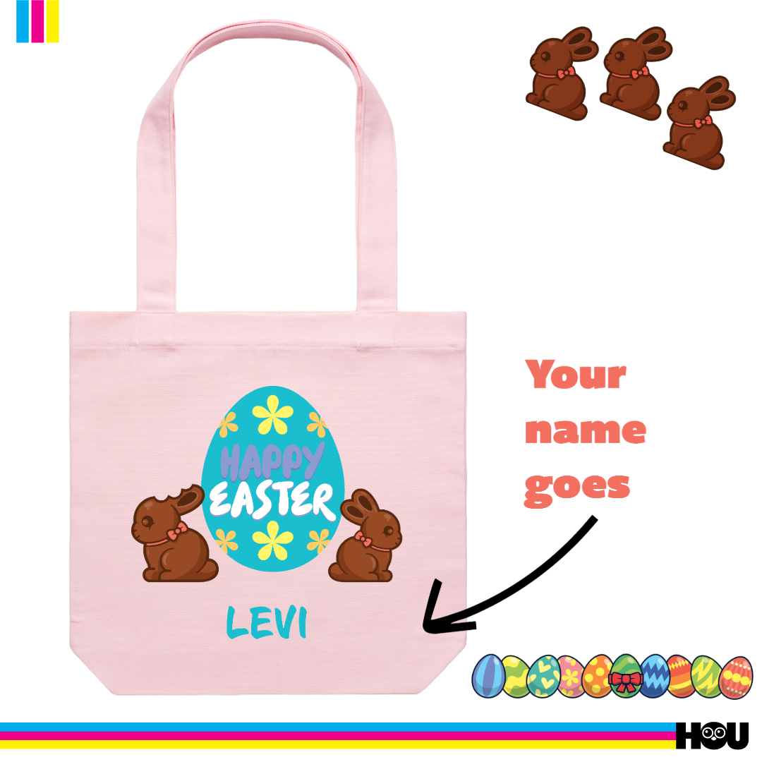 The Personalised Easter Tote Bag