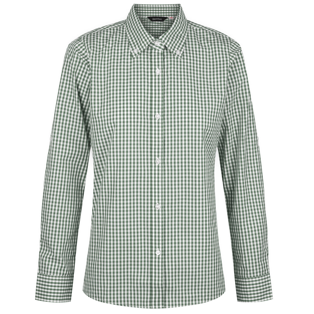 House of Uniforms The Miller Shirt | Ladies | Short & Long Sleeve Identitee Racing Green