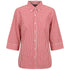 House of Uniforms The Miller Shirt | Ladies | 3/4 Sleeve Identitee Red
