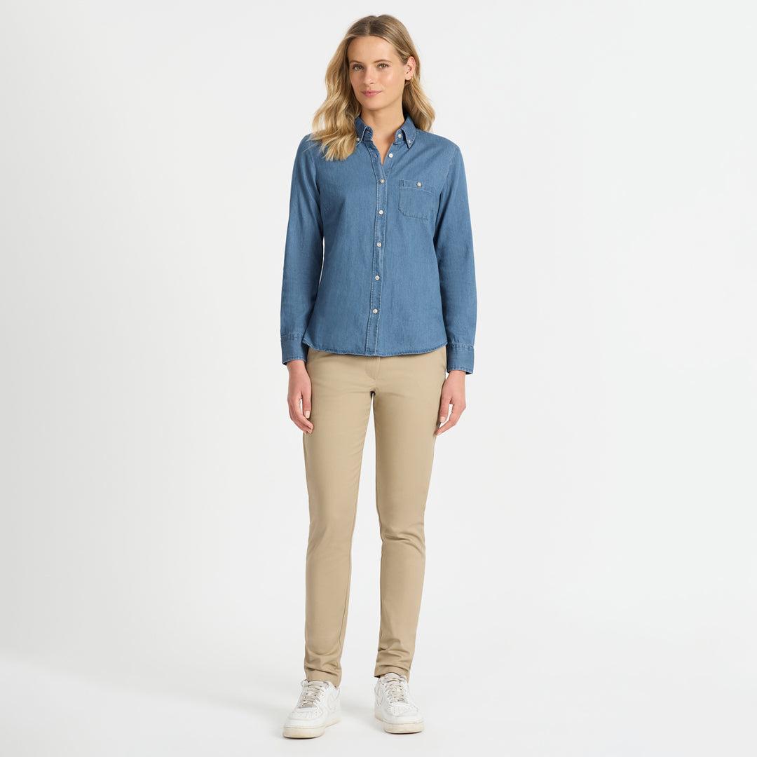 House of Uniforms The Dylan Shirt | Ladies | Short & Long Sleeve Identitee