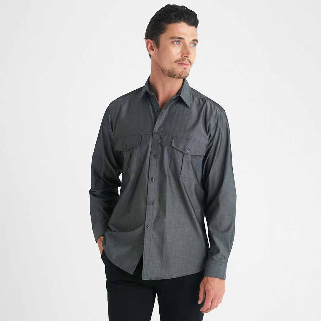 House of Uniforms The Jasper Shirt | Mens | Short & Long Sleeve Identitee