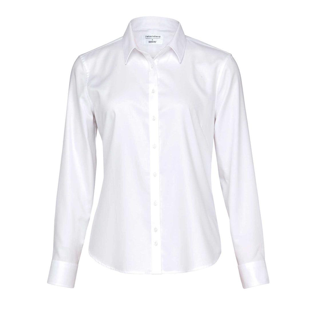 House of Uniforms The Origin Shirt | Ladies Barkers White