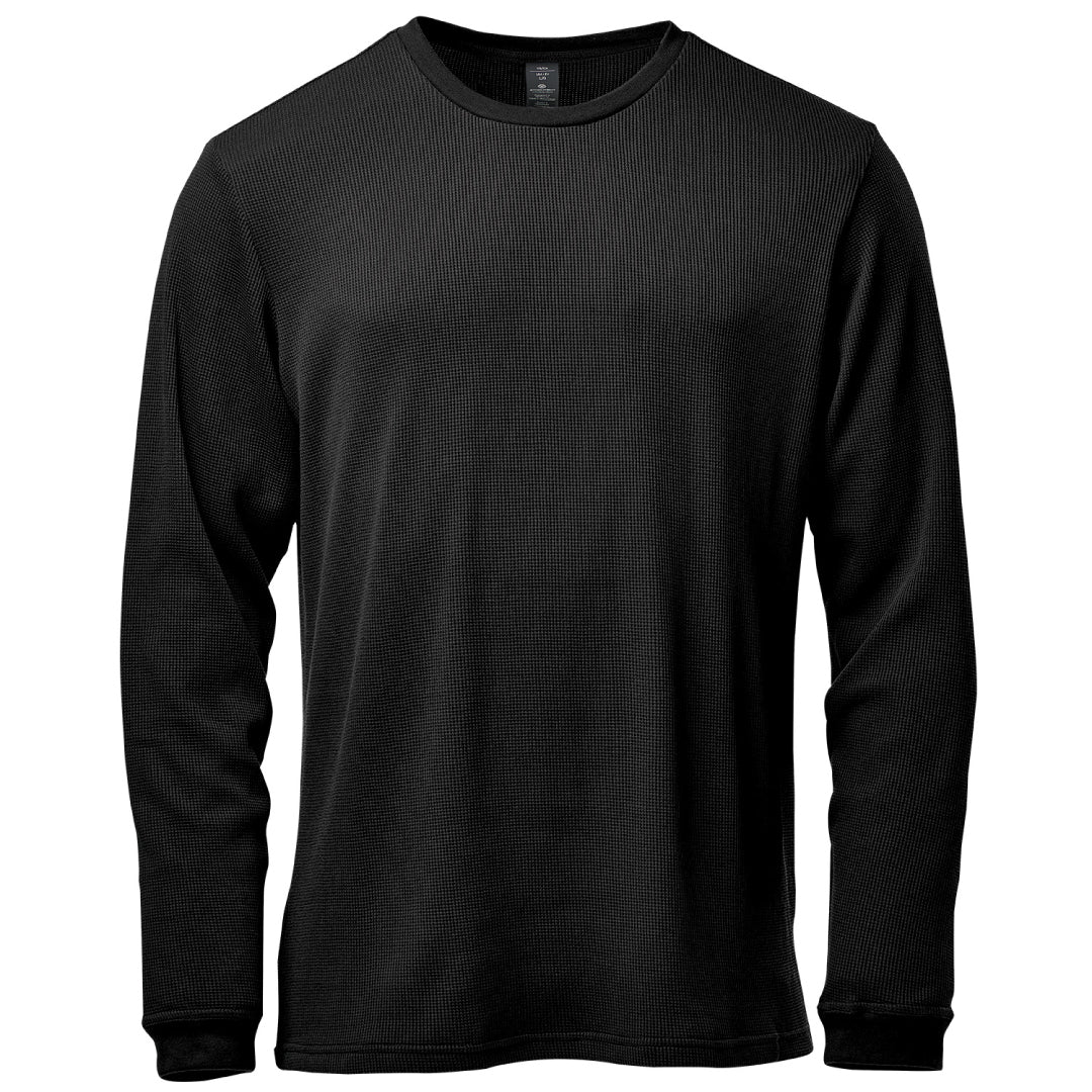 House of Uniforms The Ashburn Tee | Long Sleeve | Mens Stormtech Black