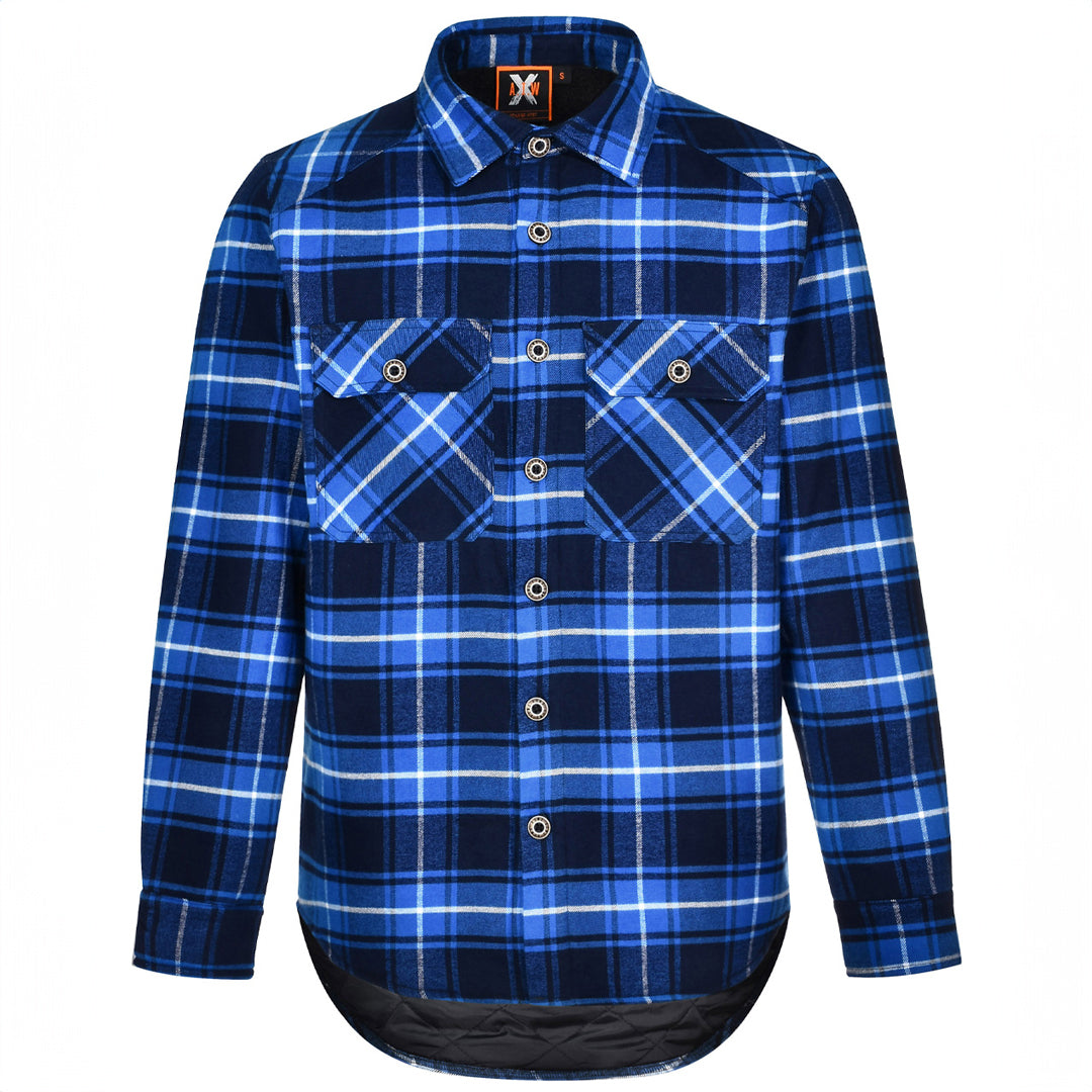 House of Uniforms The Classic Flannel Jacket | Adults Winning Spirit Navy/Royal