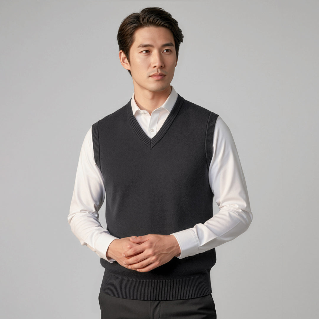 Biz Collection The Woolmix Vest | Mens Outerwear