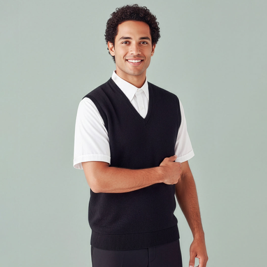Biz Collection The Milano Knit | Mens | Vest Outerwear
