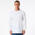 House of Uniforms The Fine Jersey Tee | Long Sleeve | Adults American Apparel White