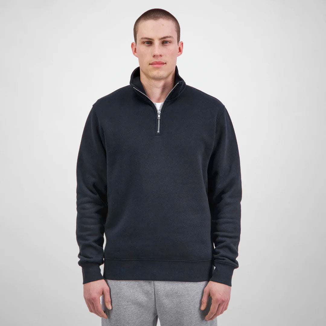 Goodmates The Everyday 1/4 Zip Jumper | Mens Navy Shirts & Tops